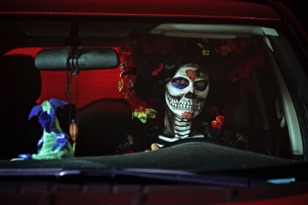 La Catrina Pash heads to the festival, by Susie Lang, 2016